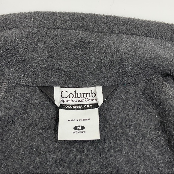 Columbia Benton Springs VGUC Full Zip Fleece Jacket Lightweight Maybe Vintage M - Picture 8 of 15